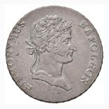 GERMANIA Westphalia Gerolamo Napoleone (1807-1813) Tallero 1812 – KM 20 AG (g 27,96)