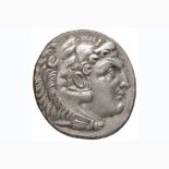 MACEDONIA Alessandro III (336-323 a.C.) Tetradramma (Macedonia) Testa di Alessandro a d. – R/