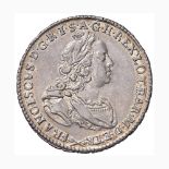 FIRENZE Francesco II (1737-1765) Mezzo francescone 1758 – MIR 365/2 AG (g 13,59) RR Bei fondi