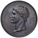 MEDAGLIE NAPOLEONICHE Medaglia 1809 AGGRESSVS MAGNVS RESCINDERE COELVM – Opus: Vassallo - AE (g