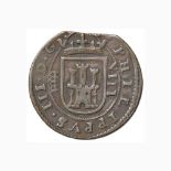 SPAGNA Felipe III (1598-1621) 8 Maravedis 1609 Segovia –AE (g 7,44)