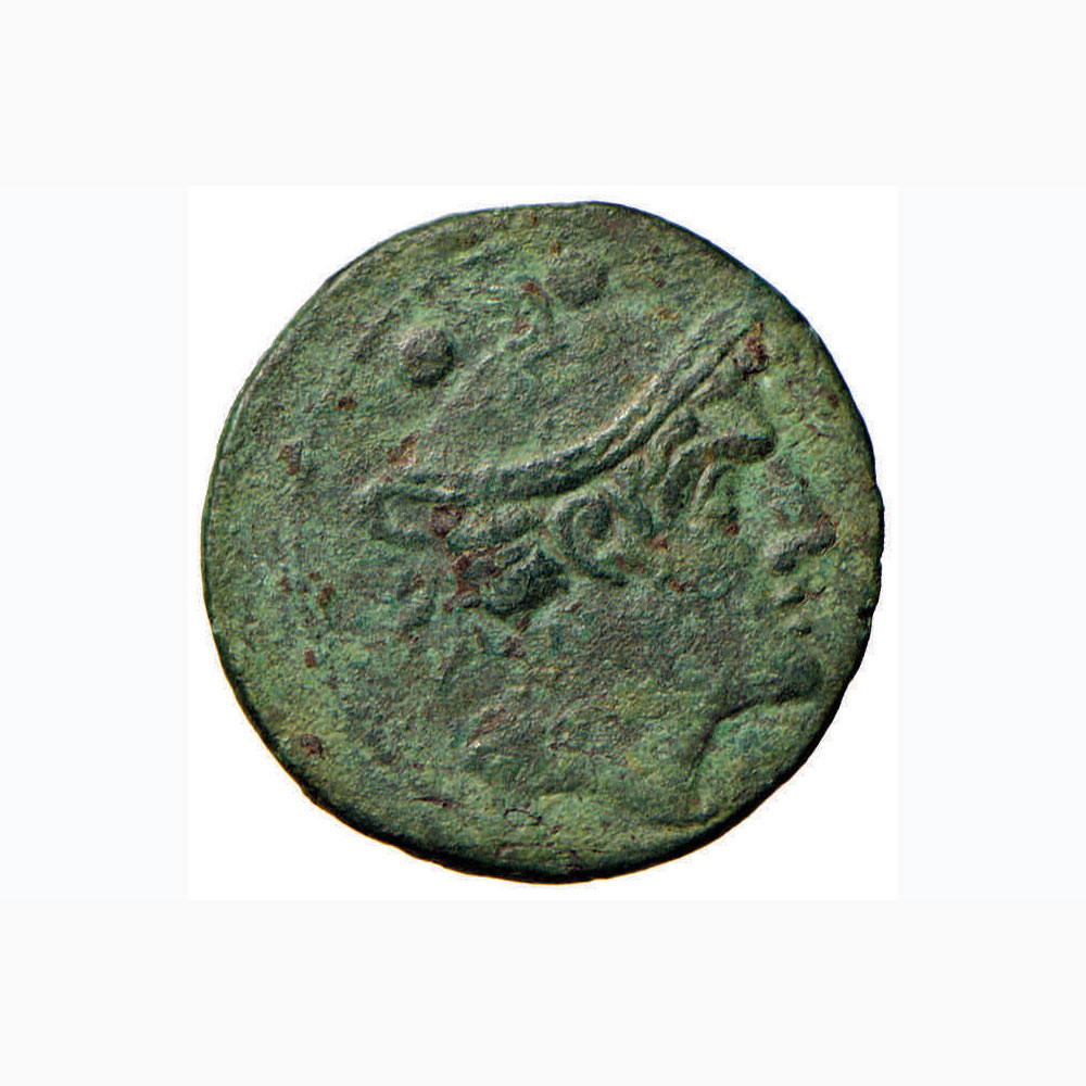 Anonime - Semuncia (217-215 a.C.) Testa di Mercurio a d. - R/ Prua a d., sopra, ROMA – Cr. 38/5