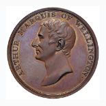 MEDAGLIE NAPOLEONICHE – INGHILTERRA Medaglia 1812 PORTUGAL DELIVERED SPAIN RELIEVED - AE (g 25,99