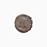 OSTROGOTI Atalarico (526-534) Monetazione a nome di Giustiniano - Mezza siliqua (Roma) – Busto