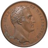 MEDAGLIE NAPOLEONICHE - INGHILTERRA Medaglia 1808 ARTHUR DUKE OF WELLINGTON. BATTLE OF VITTORIA –