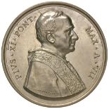 Pio XI (1922-1939) Medaglia 1928 A. VII – Opus: Mistruzzi – AG (g 36,80 – Ø 44 mm)
