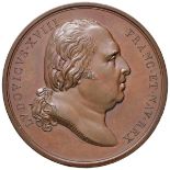 NAPOLI Medaglia 1816 Per le nozze del duca di Berry con la principessa reale Maria Carolina di