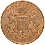 FRANCIA Medaglia 1906 Ville d’Amiens – Opus: Dantzell – AE (g 58,95 – Ø 51 mm) Colpo al