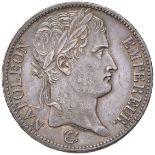 FRANCIA Napoleone (1804-1814) 5 Franchi 1811 A – Gad. 584 AG (g 25,03) Minimi graffietti sul