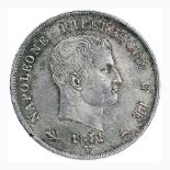VENEZIA Napoleone (1805-1814) 5 Lire 1811 Puntali aguzzi – Gig. 110 AG (g 24,98) R Piccole