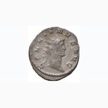 Gallieno (253-268) Antoniniano – Testa radiata a d. – R/ Apollo stante a s. - MI (g 2,67)