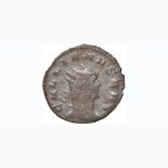 Gallieno (253-268) Antoniniano – Testa radiata a d. – R/ La Pace stante a s. - MI (g 1,99)