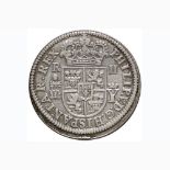SPAGNA Felipe V (1700-1746) 2 Reales 1708 Segovia Y – Cal. 1381 AG (g 4,94)