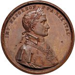 MEDAGLIE NAPOLEONICHE Medaglia 1805 Arrivo di Napoleone a Genova - Opus: Vassallo - AE