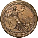 Alessandro Rossi Medaglia 1889 per il 70° compleanno del Senatore Rossi – Opus: Pogliaghi – AE
