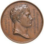 MEDAGLIE NAPOLEONICHE Medaglia 1821 Morte di Napoleone – AE (g 61,78 – Ø 52 mm) Minimi