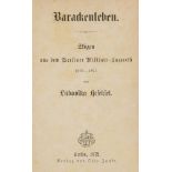 Hesekiel, Ludovica. Barackenleben. Skizzen aus dem Berliner Militair-Lazareth 1870-1871. Berlin,