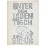 Wiener Aktionismus - - Brus, Günter. Unter dem Ladentisch. Mit Beiträgen von Oswald Wiener u.a.