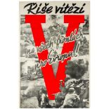 Plakate - Geschichte - - Rise vitezi na vsech frontach pro Evropu! (Das Reich siegt an allen Fronten