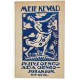 Avantgarde - Estland - - Oengo-Juhandi, Ada und Julius Oengo. Meie kevad. Mit 4 Original-