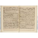 Musik - - Bach, Johann Sebastin. Hohe Messe in H-Moll. Faksimile-Ausgabe der Handschrift. Leipzig,