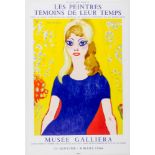 Dongen, Kees van. Brigitte Bardot. Plakat zur Ausstellung "Les peintres témoins de leur temps" im