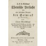 Chemie - - Göttling, Johann Friedrich August. Chemische Versuche über eine verbesserte Methode den