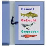 Quetsche-Verlag - - Thiem, Klaus und Heiner Egge. Gemalt. Gekocht. Gegessen. Mit 1 signierten