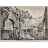 Ansichten - Rom - - Piranesi, Giovanni Battista. Veduta interna dell' Atrio del Portico di