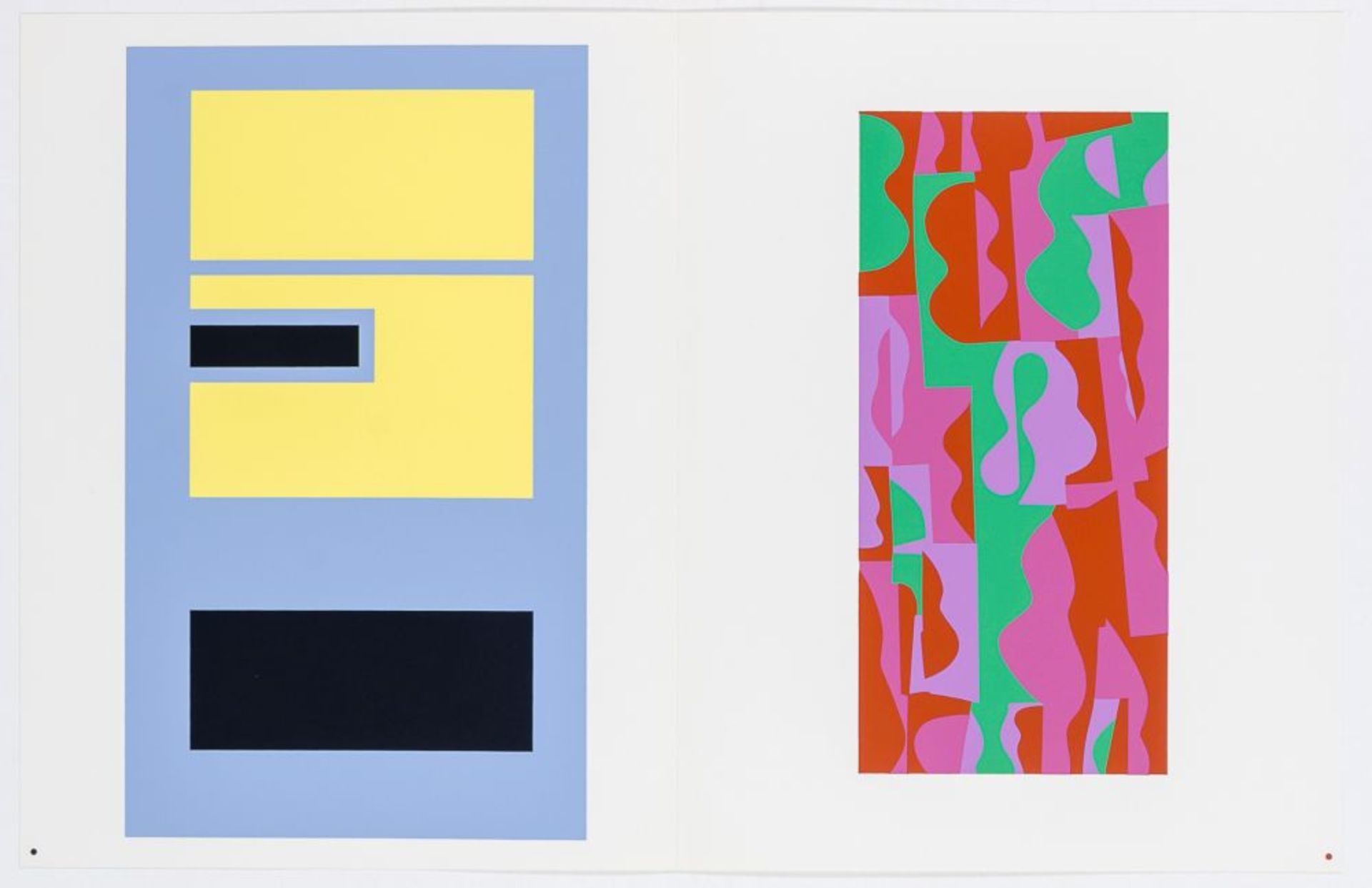 Bauhaus - - Albers, Josef. Interaction of Color (Die Wechselbeziehung der Farbe). Text- und - Image 6 of 6