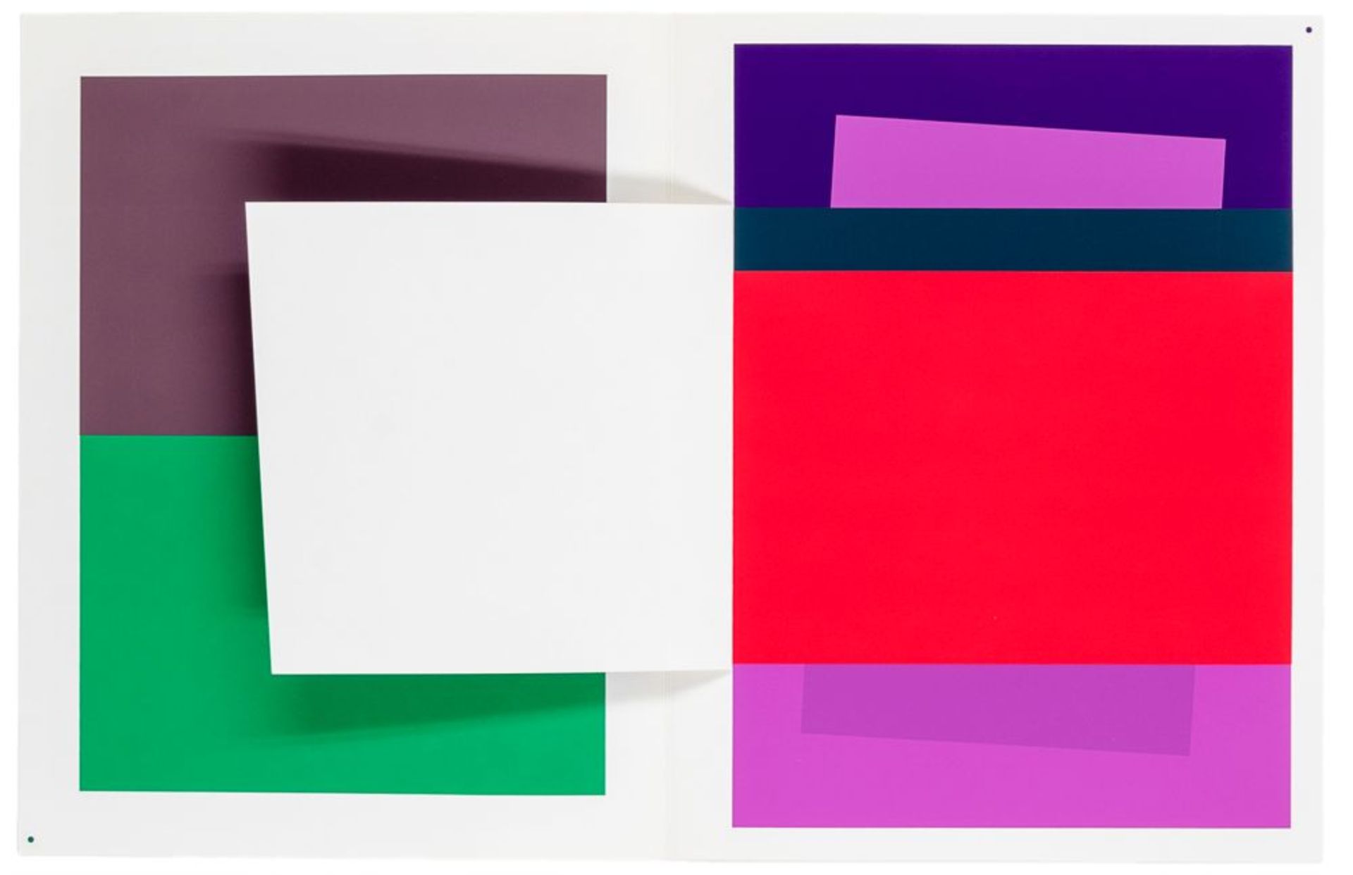 Bauhaus - - Albers, Josef. Interaction of Color (Die Wechselbeziehung der Farbe). Text- und