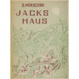 Marschak, Samuil J. Jacks Haus. Umschlaggestaltung und zahlreiche Illustrationen von V. Konashevich.