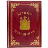 Festbücher - - Stillfried-Alcantara, Rudolf Maria Bernhard von. Die Krönung Ihrer Majestäten des
