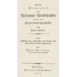 Staatswissenschaft - - Sartorius von Waltershausen, Georg. Von den Elementen des National-