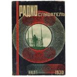 Avantgarde - Russland - - Rodchenko, Aleksandr M. Radio-Slushatel'. (Der Radiohörer). Heft 17-