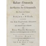 Inajatallah Kanbu. Bahar-Danusch oder der Garten der Erkenntnis. Ein persischer Roman des Jeajut-