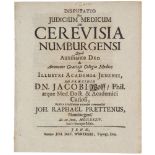 Gastronomie - Bier - - Wolf, Jacob (praes.) und Johann Raphael Pretten (resp.). Disputatio seu