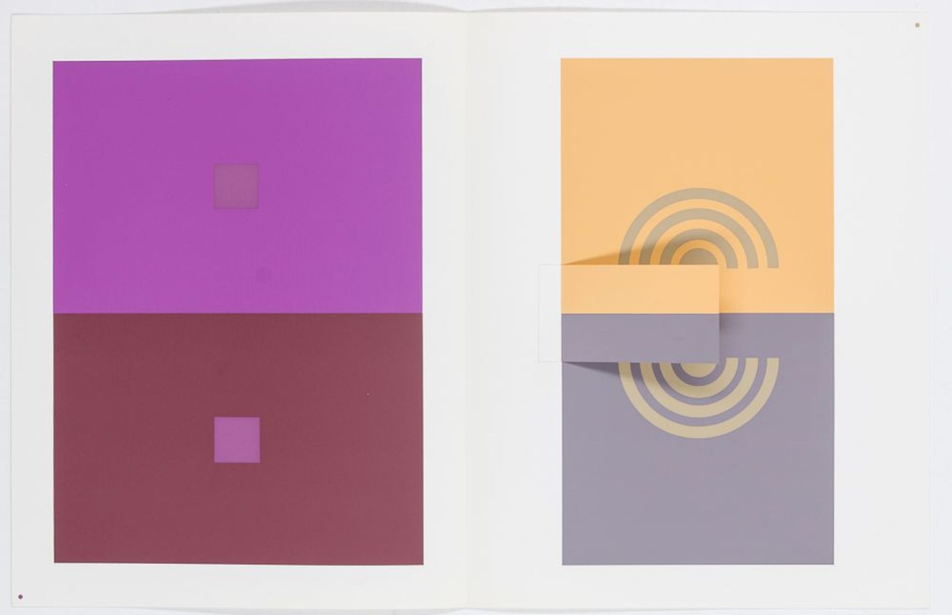 Bauhaus - - Albers, Josef. Interaction of Color (Die Wechselbeziehung der Farbe). Text- und - Image 5 of 6