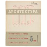Avantgarde - Russland - - Lissitzky, El (Gestaltung). Architektura SSSR/ L'architecture de l'URSS/