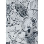 Villers, André. Marc Chagall. Original-Photographie. Vintage. Silbergelatine. Links unten in