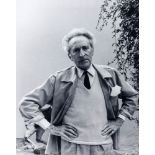Maywald, Willy. Jean Cocteau 1958. Original-Photographie. Späterer Abzug. Silbergelatine. 38,5 x
