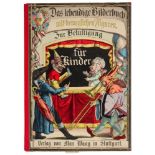 Ziehbilderbuch - - Ille, Eduard. Lampart's erstes lebendiges Bilderbuch mit beweglichen Figuren.