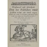 Jagd - - Tappe, Eberhard. Waidwerck und Federspiel. Von der Häbichen unnd Falcken natur, art, unnd