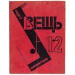 Avantgarde - Russland - - Lissitzky, El. (Gestaltung). Veshch'. Objet. Gegenstand. Heft 1-2 (