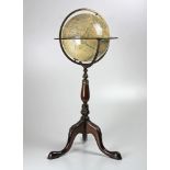 Globus - - Erdglobus von Nims & Co. New York, um 1870, bezeichnet "The Franklin Terrestrial Globe,