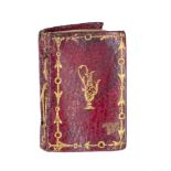 Miniaturbücher - - Le Petit Gastronome Almanach. Pour l'annee 1810. 64 durchgehend gestochene