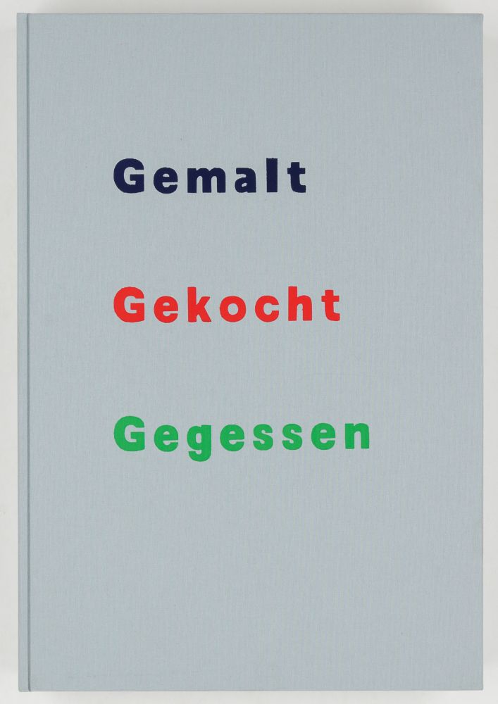 Quetsche-Verlag - - Thiem, Klaus und Heiner Egge. Gemalt. Gekocht. Gegessen. Mit 1 signierten - Image 2 of 3