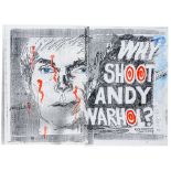 Hansen, Al. Why Shoot Andy Warhol. Das Andy Warhol Attentat. Künstler-Leporello aus 38
