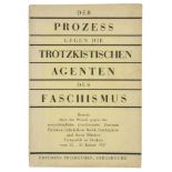 Sozialismus - Kommunismus - - Der Prozeß gegen die trotzkistischen Agenten des Faschismus. Bericht