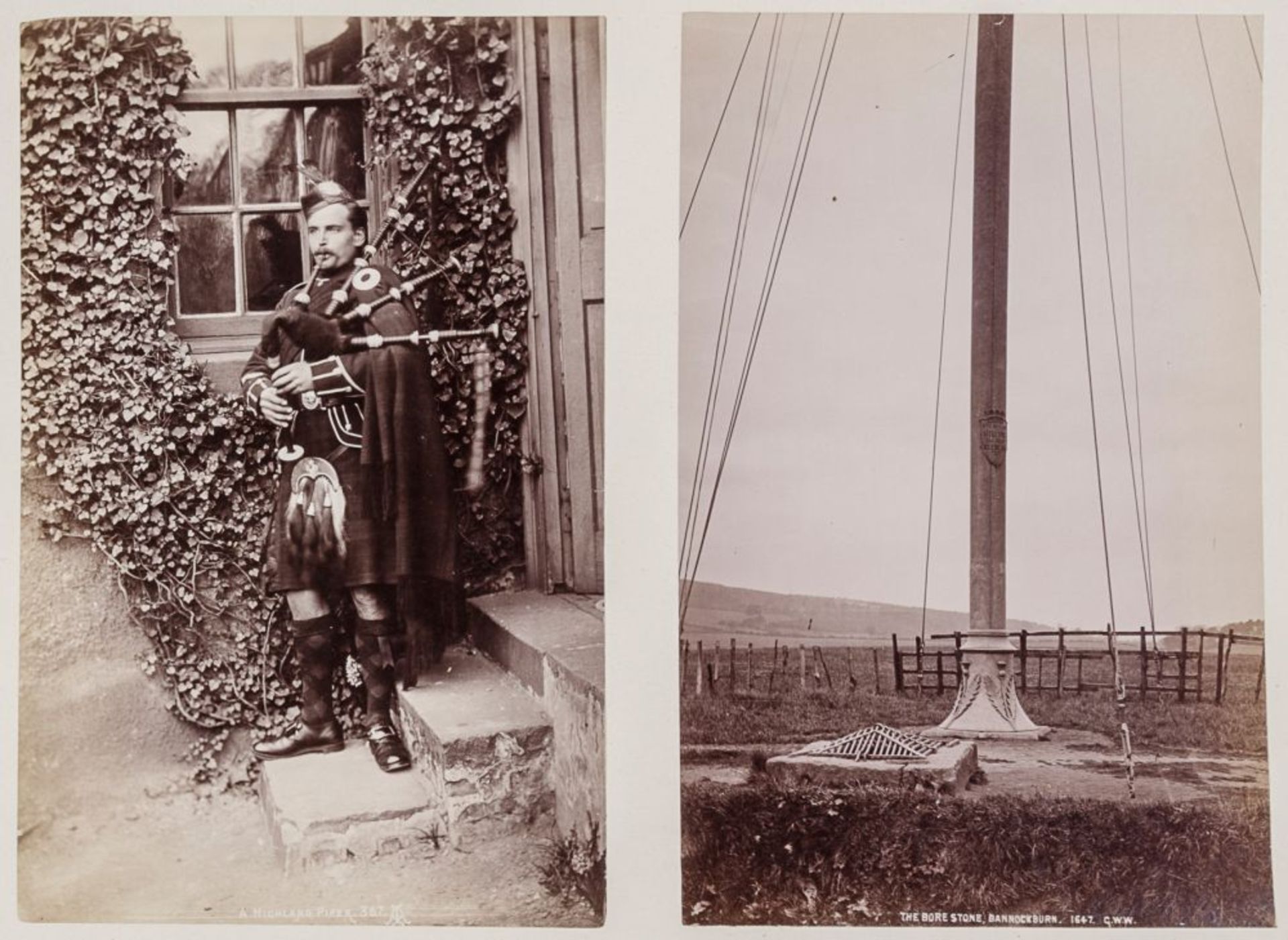 Großbritannien - - Sammlung von 47 Original-Photographien von George Washington Wilson (30), James - Image 6 of 6